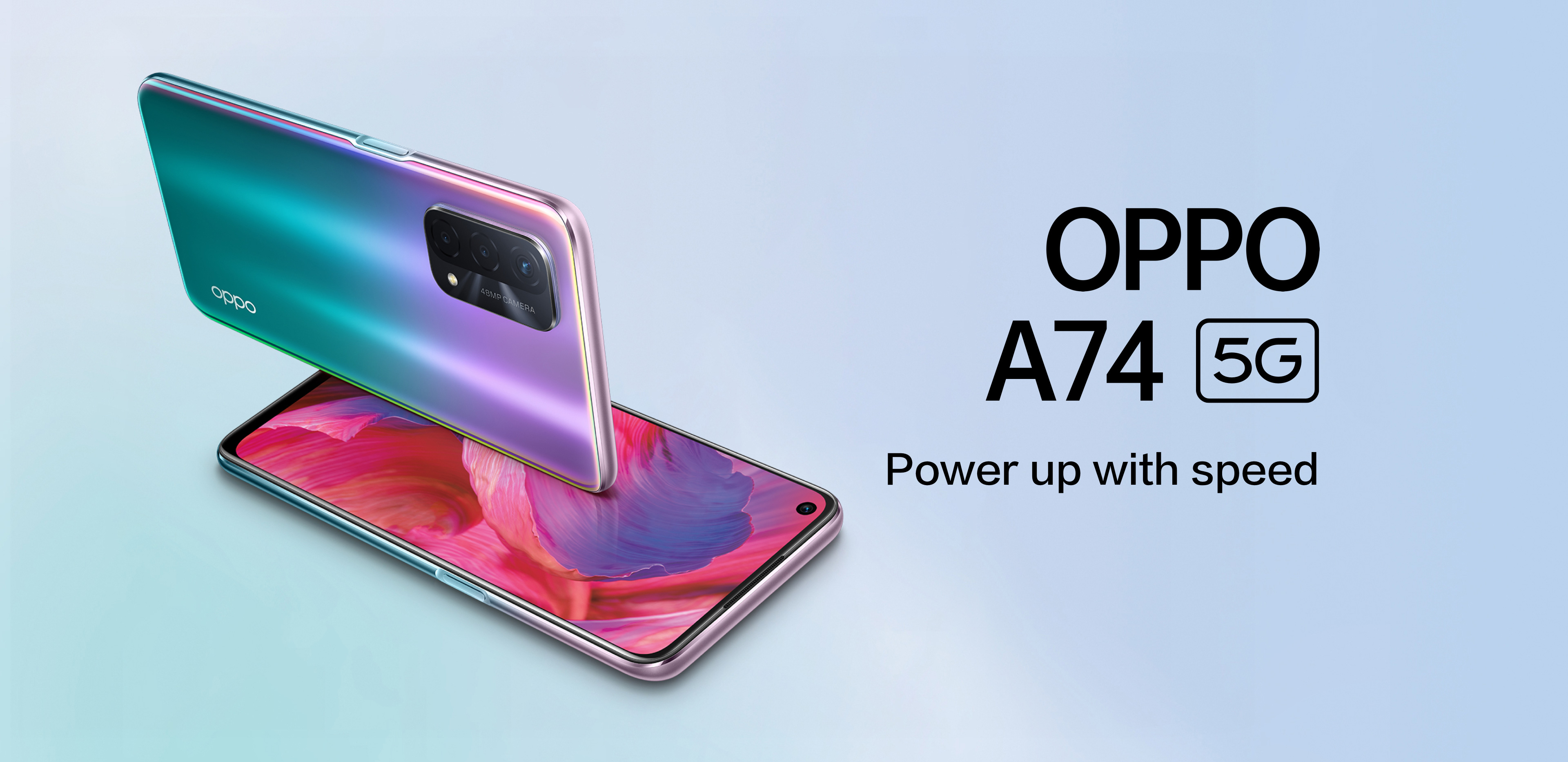 OPPO A74 5G Empowers your day