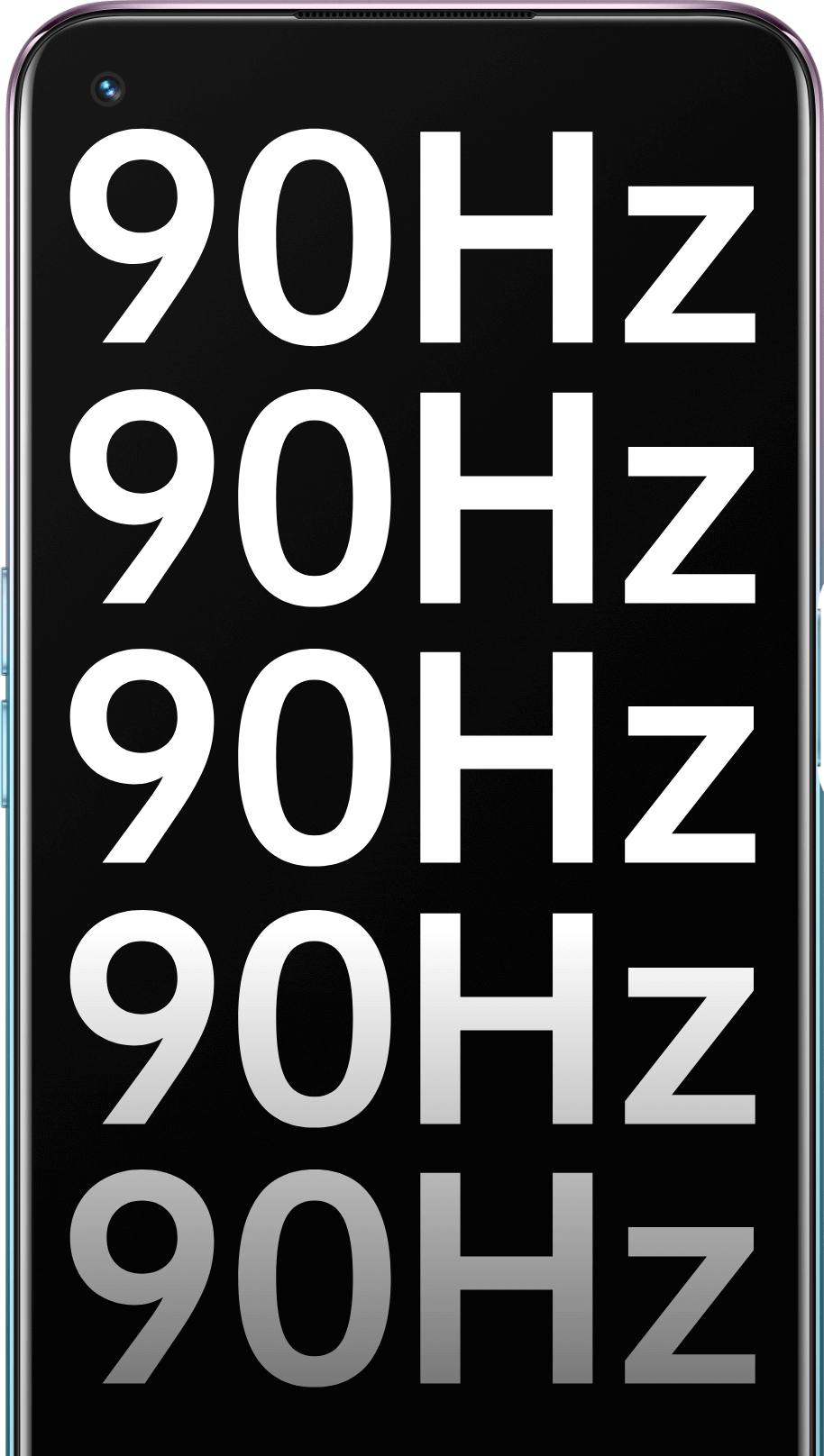 OPPO A54 5G 90Hz Taxa de Atualização